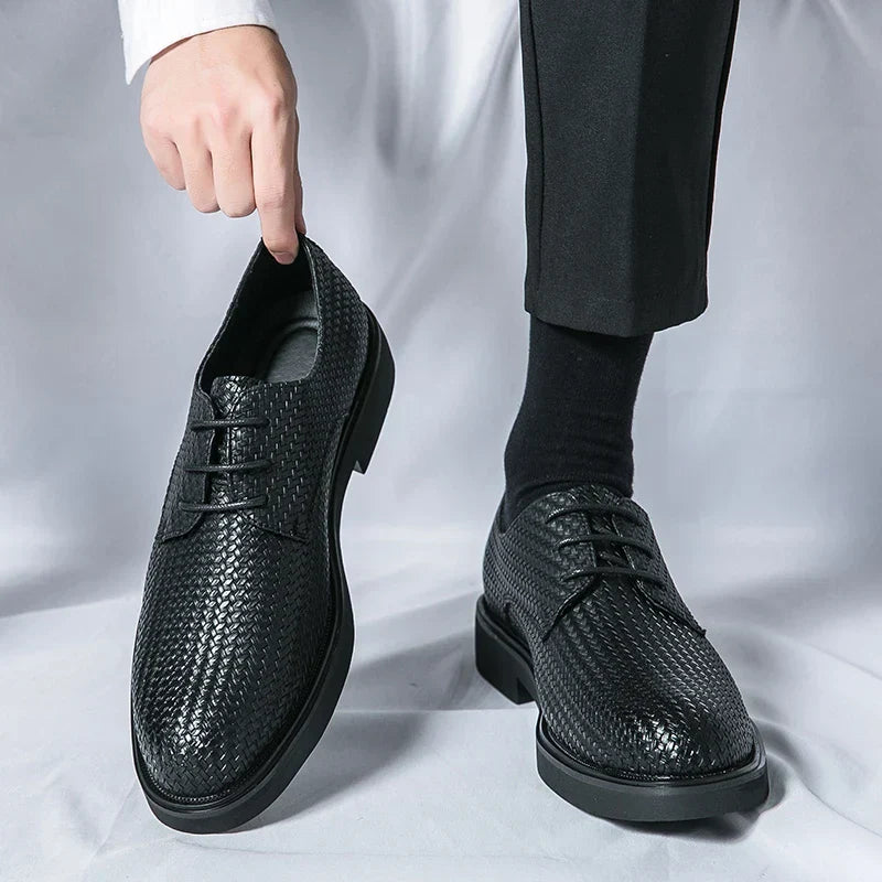 Richelieu Cuir Homme Élégant et Confortable