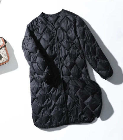 Manteau Femme Hiver avec Capuche et Fermeture Éclair - PanierRoyale