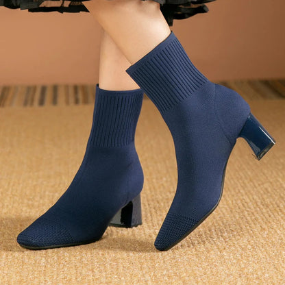 Bottines Femme Élégantes à Talon Haut Confortables pour Chaque Jour - PanierRoyale