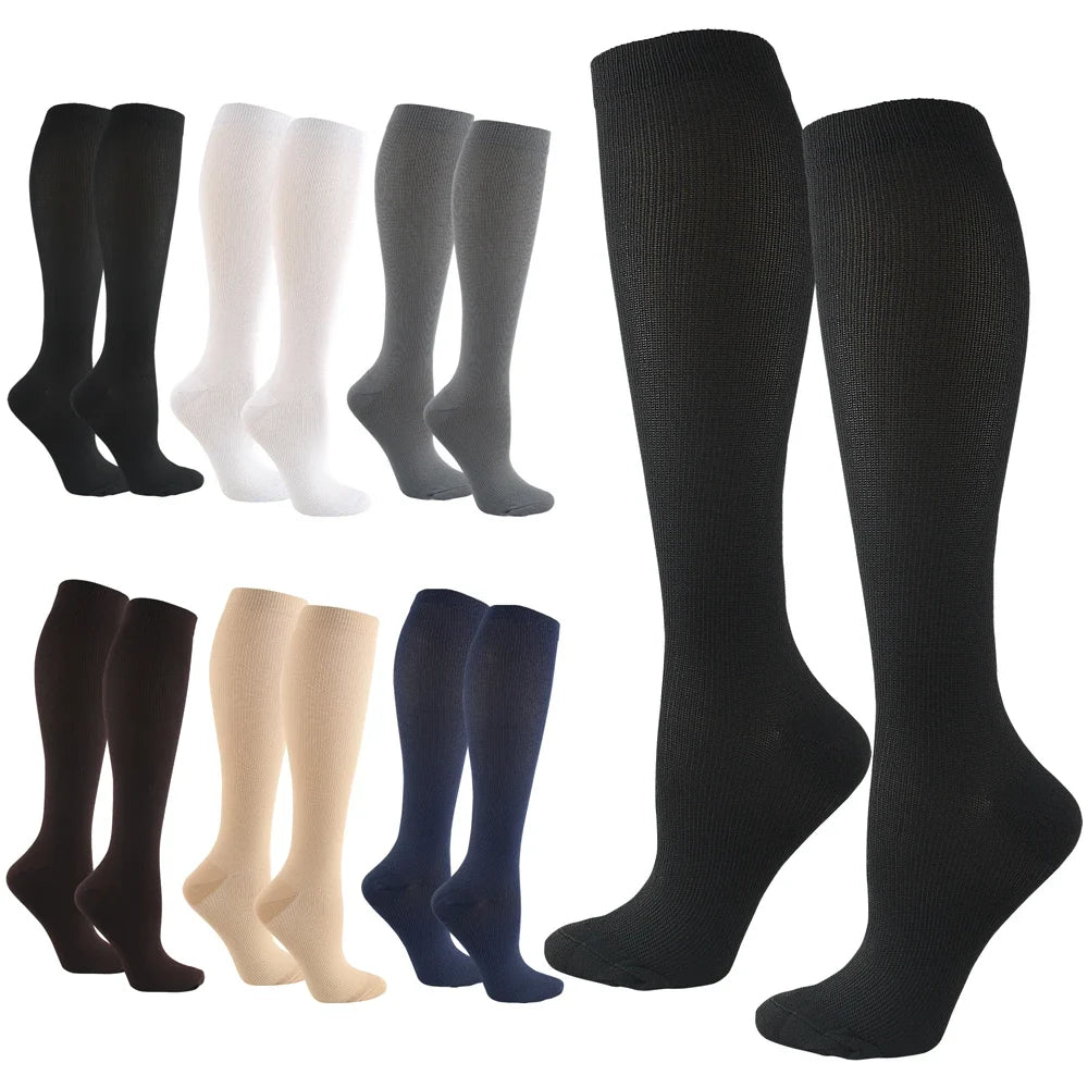 Chaussettes Unisexe Compression Confort Sport et Voyage