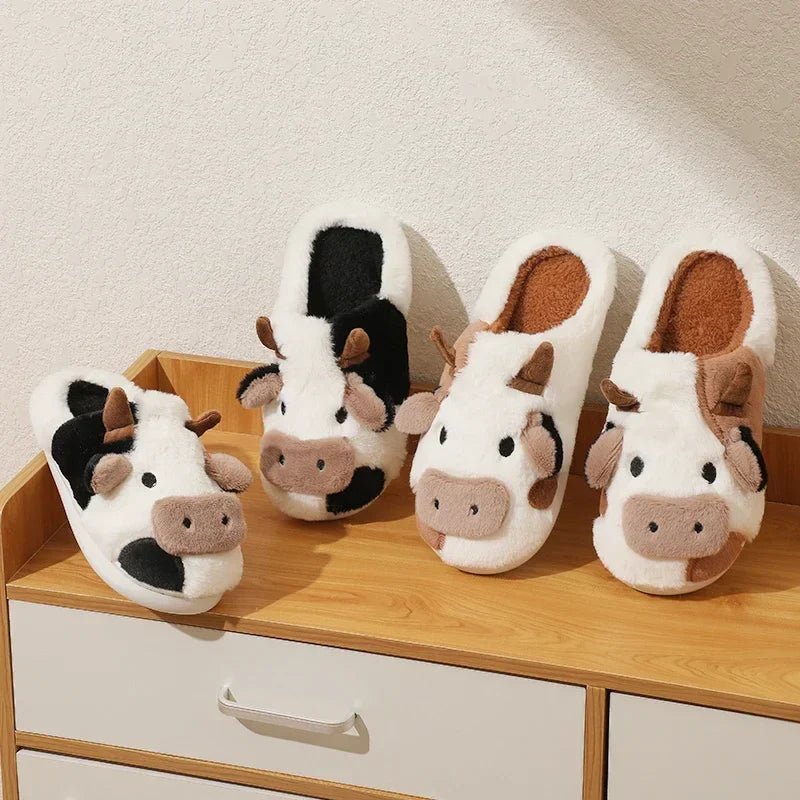 Chaussons Anna Peluche Chauds pour Femme