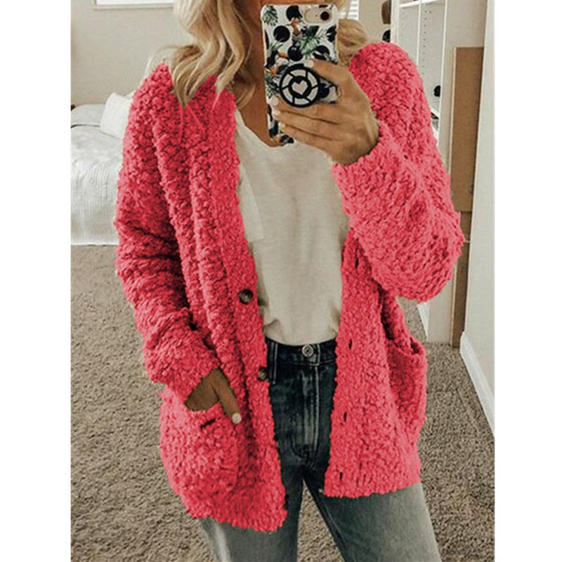 Veste Femme Hiver Chaude et Élégante avec Capuchon