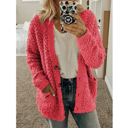 Veste Femme Hiver Chaude et Élégante avec Capuchon