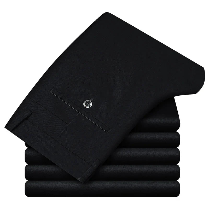 Pantalon Homme Slim Fit Noir Premium