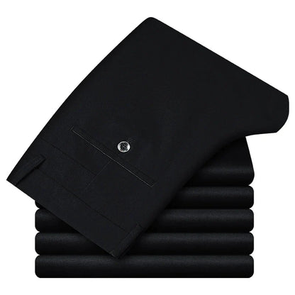 Pantalon Homme Slim Fit Noir Premium