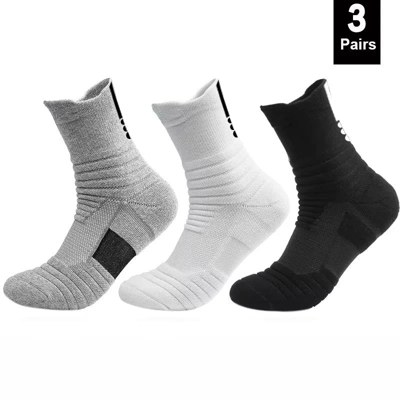 Chaussettes Homme Sport Respirantes Antidérapantes