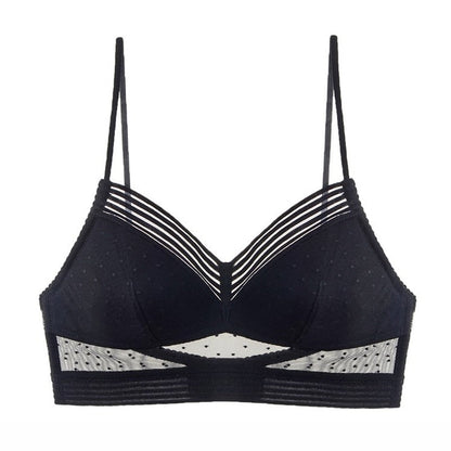 Soutien-gorge dentelle noire féminin et confortable