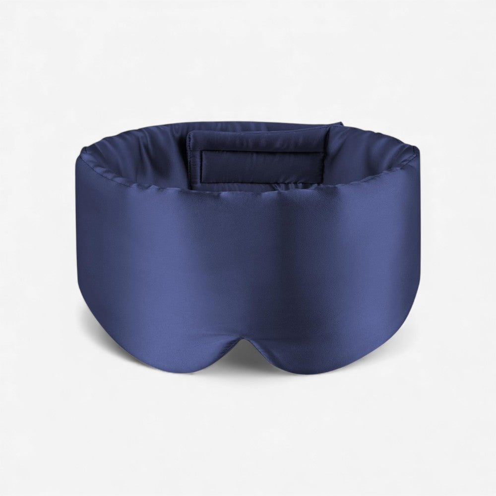 Masque de Nuit Noir Amovible pour Meilleur Sommeil