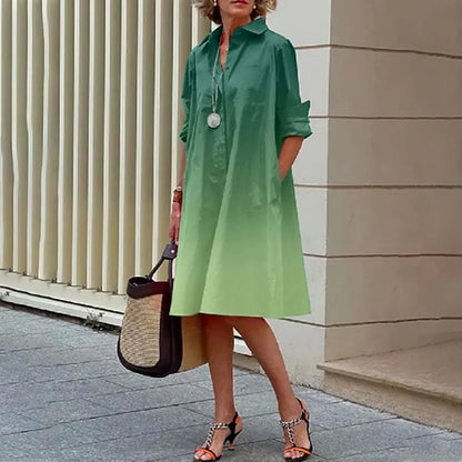 Robe femme chemisier rouge élegant et chic