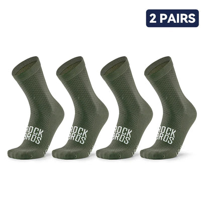 Lot Chaussettes Cyclisme Homme Respirantes Coupe Ajustée