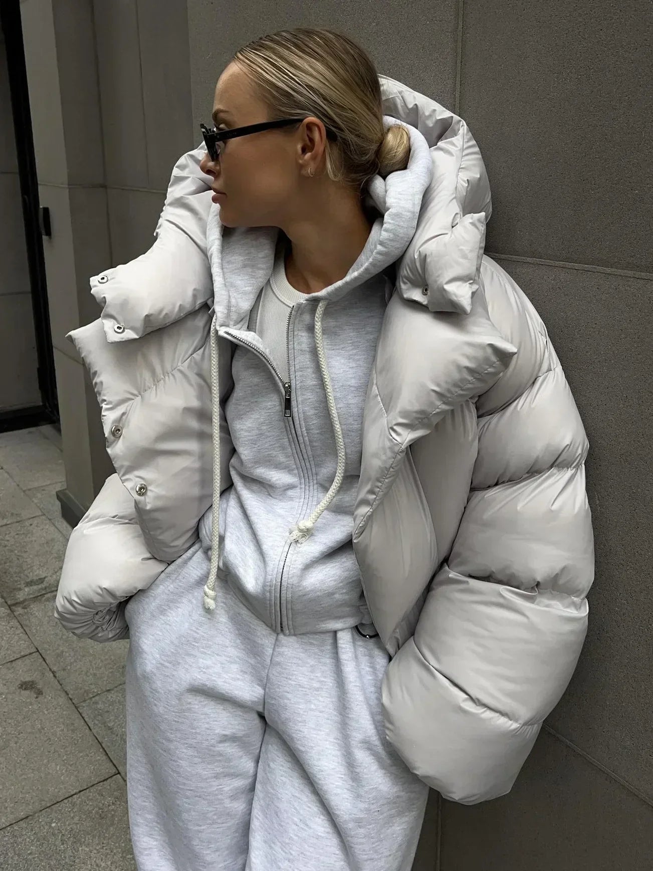 Veste Hiver Femme Douillette Grande Taille - PanierRoyale