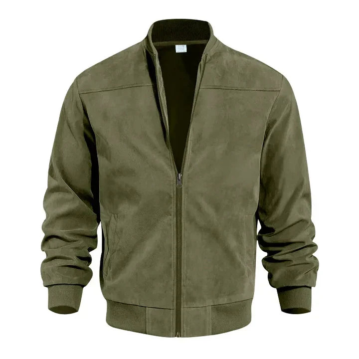Blouson Bomber Homme Zippé Coupe Moderne