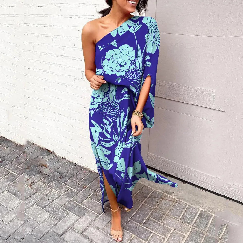 Robe Femme Élégante Taille Midi en Coton Doux - PanierRoyale