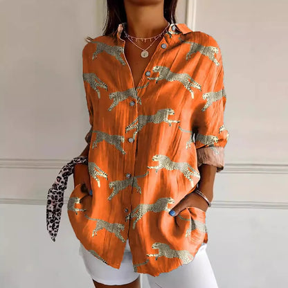 Blouse Été Légère Fleurs Décolleté V