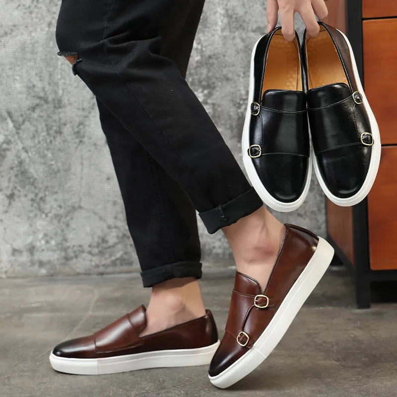 Chaussures Richelieu Cuir Noir Classiques pour Homme - PanierRoyale