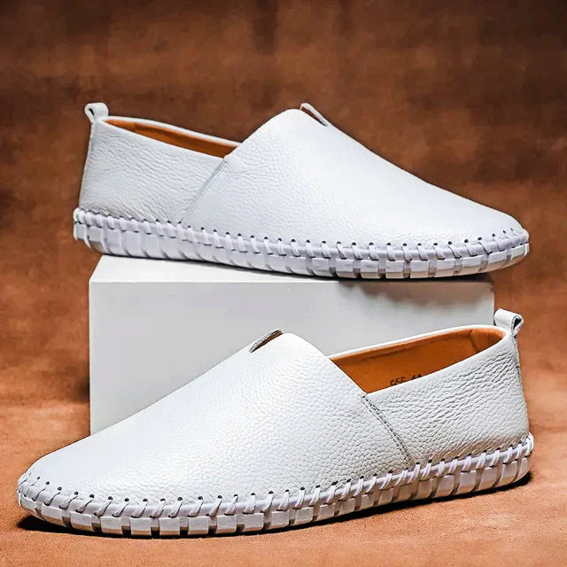 Chauffure Homme Cuir Italien Élégant