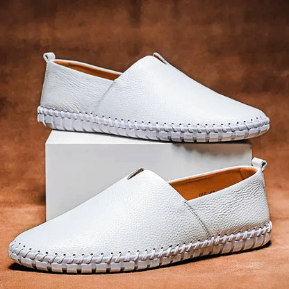 Chauffure Homme Cuir Italien Élégant
