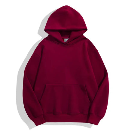 Sweat à Capuche Noir Unisexe avec Poche