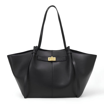Sac à Main en Cuir Noir Élégant et Résistant - PanierRoyale