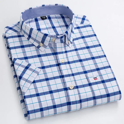 Chemise Homme Manches Courtes Casual Chic