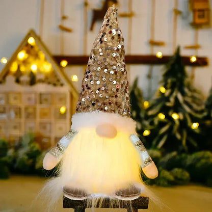 Décoration de Noël Gnome En Neige