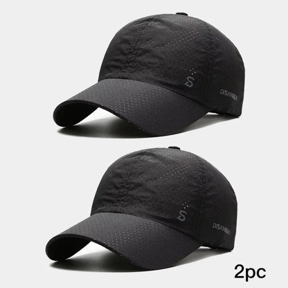 Casquette Homme Respirante Séchage Rapide Coupe Ajustée