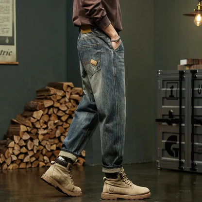 Jean Vintage Homme Décontracté