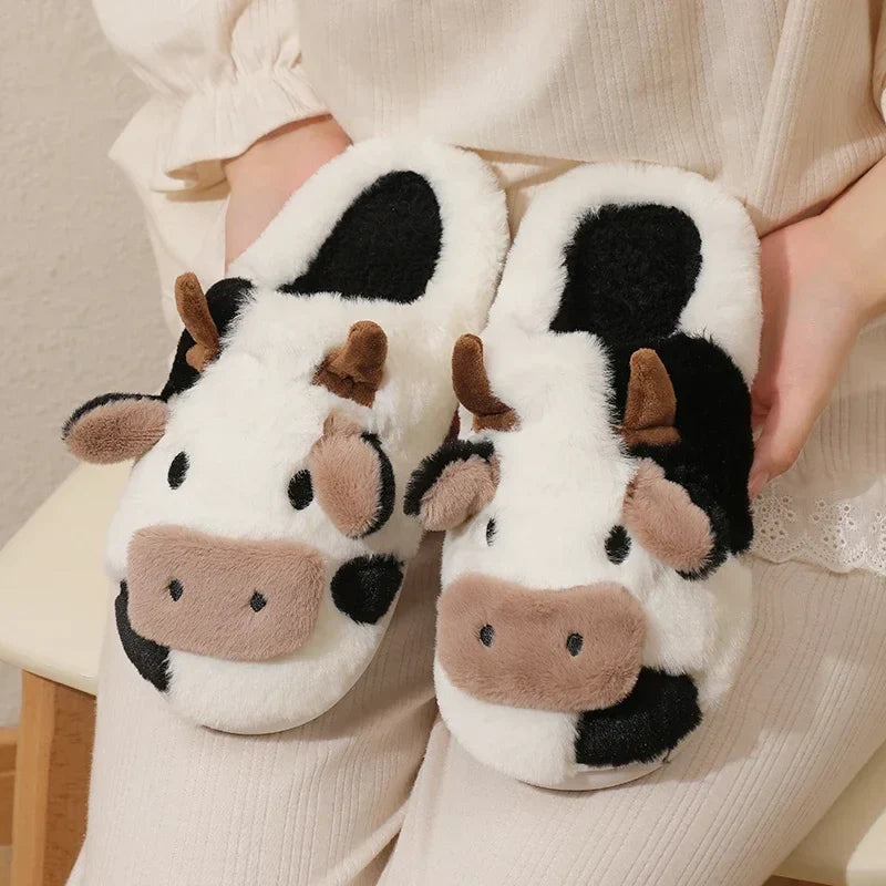 Chaussons Anna Peluche Chauds pour Femme