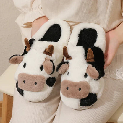 Chaussons Anna Peluche Chauds pour Femme