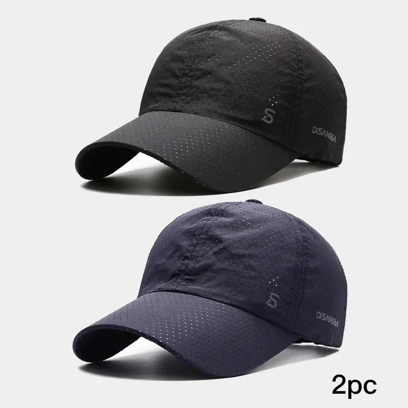 Casquette Homme Respirante Séchage Rapide Coupe Ajustée
