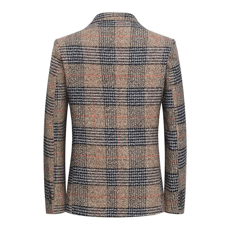 Blazer Homme Tweed Élégant Valentino