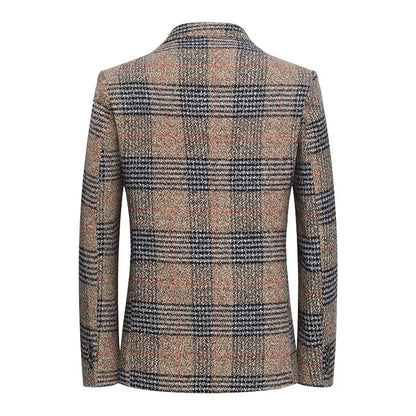 Blazer Homme Tweed Élégant Valentino