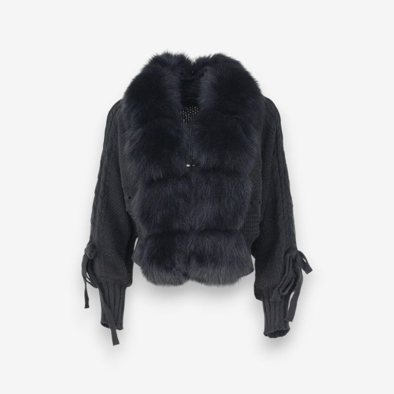 Veste femme douce et chaude à fermeture éclair