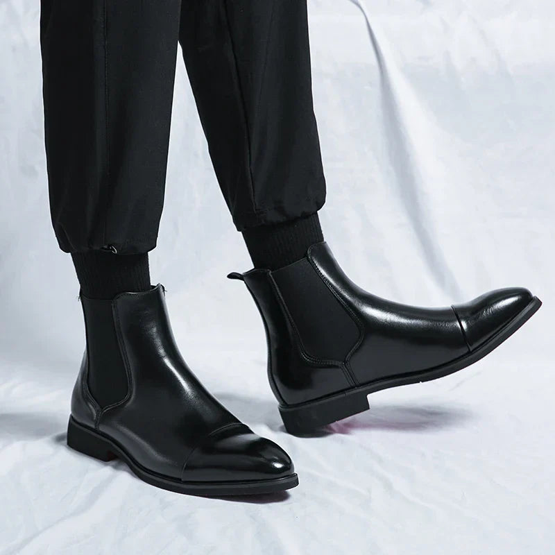 Bottes Chelsea Cuir Homme Élégantes et Confortables