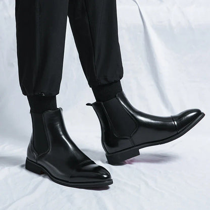 Bottes Chelsea Cuir Homme Élégantes et Confortables