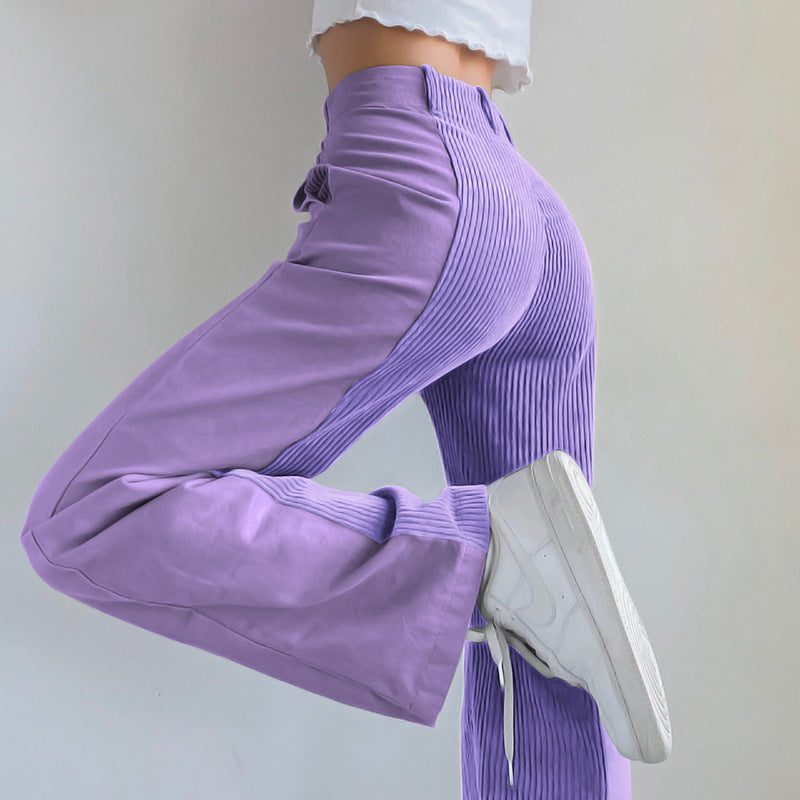 Pantalon Velours Confortable et Élégant - PanierRoyale