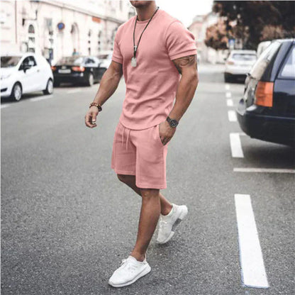 Chemise Homme Décontractée et Short Slim Été