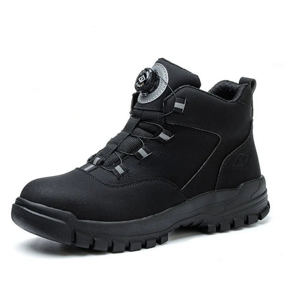 Chaussures de sécurité avec semelle antidérapante et pointe acier renforcée