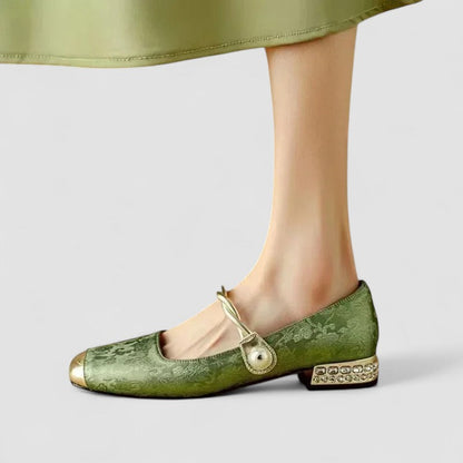 Chaussures Mary Jane Femmes à Talon Plat Confort