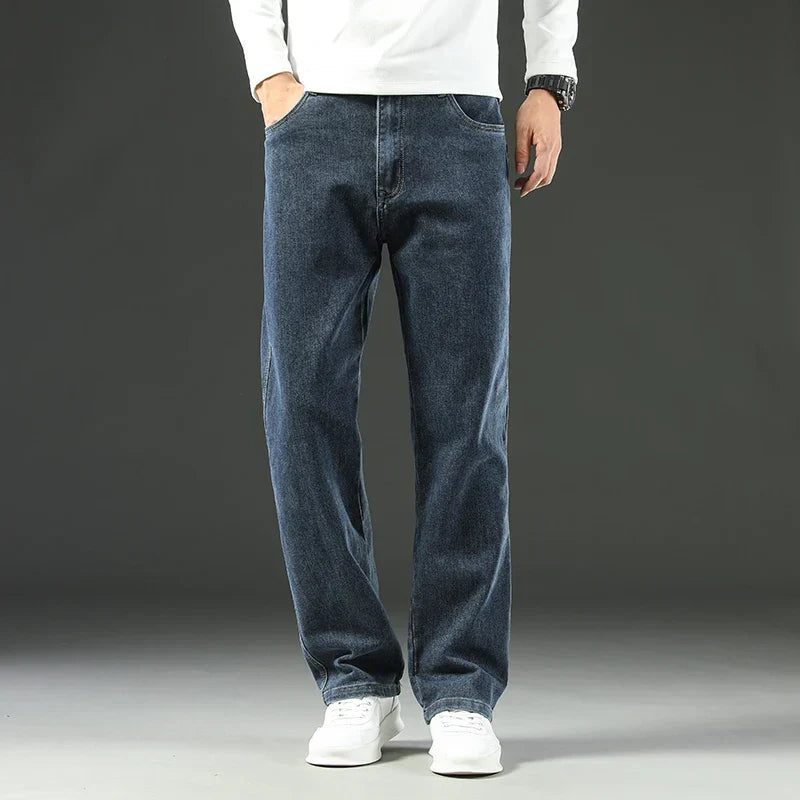 Jean Large Taille Homme Décontracté