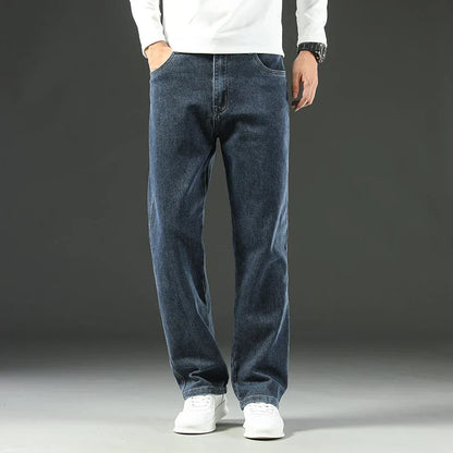 Jean Large Taille Homme Décontracté