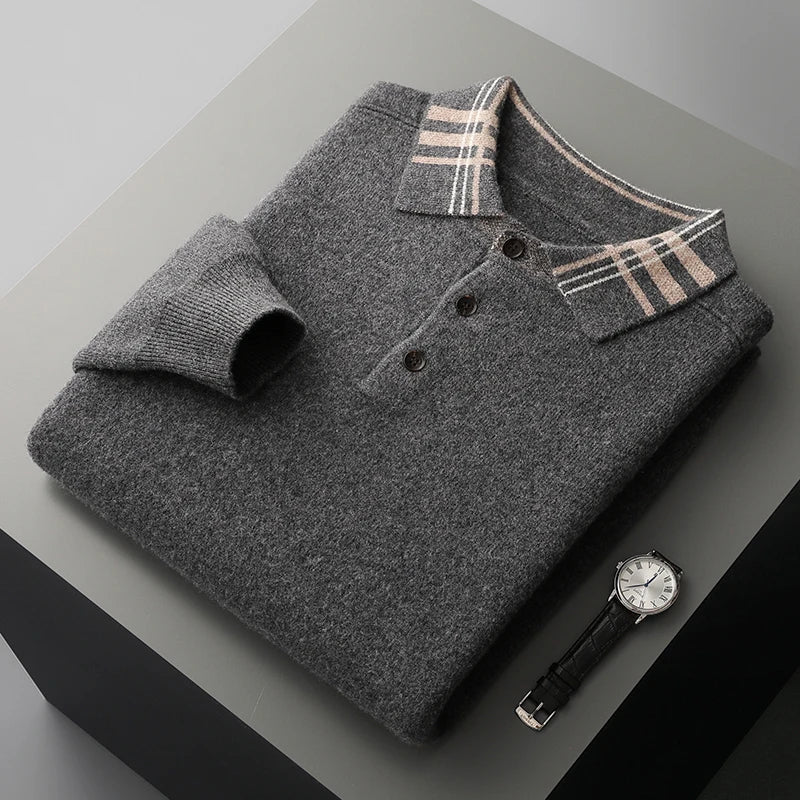 Pull Homme Hiver Classique en Laine