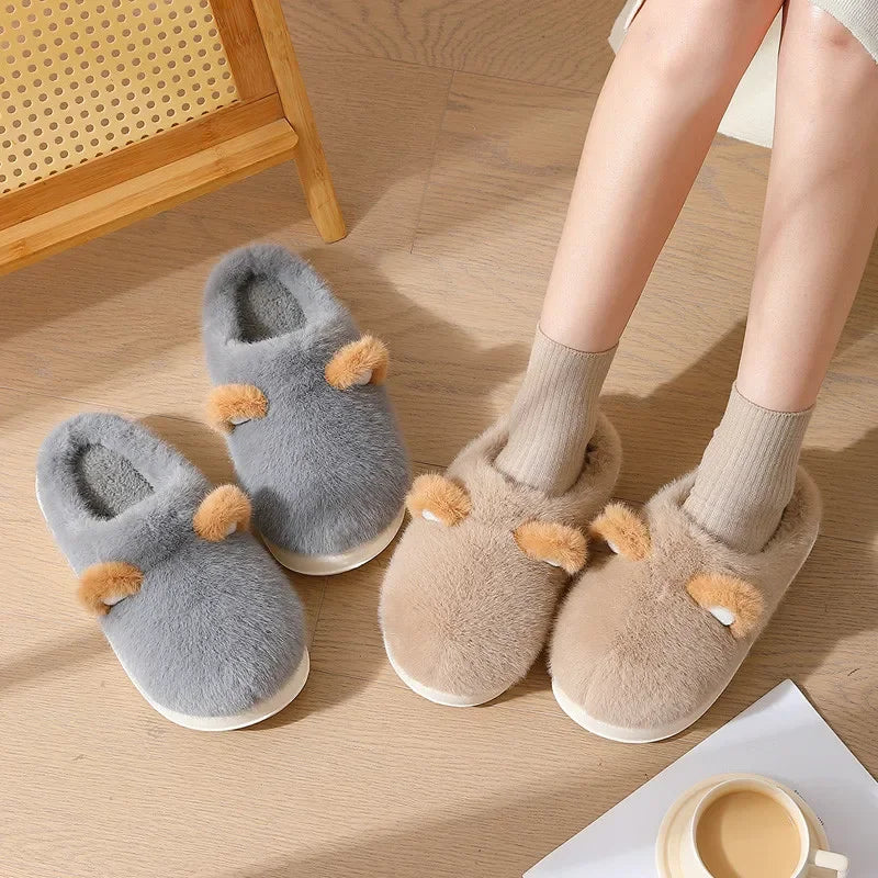 Chaussons Chauffants à Semelle Antidérapante - PanierRoyale