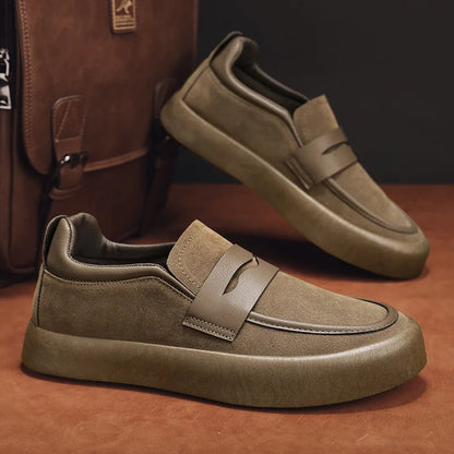 Mocassins en cuir doux pour homme - Confortables et élégants