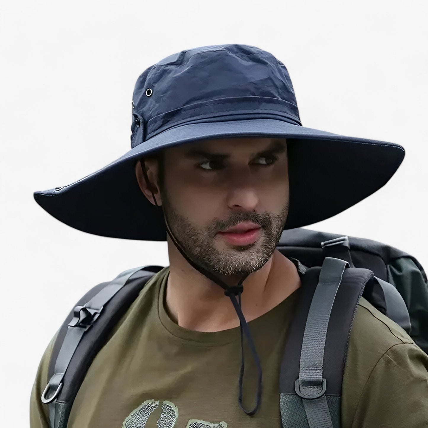 Casquette de soleil Classique avec Bord Élargi