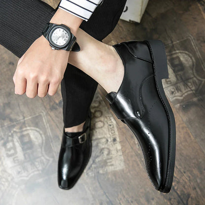 Chaussures Homme Cuir Noir Élégantes
