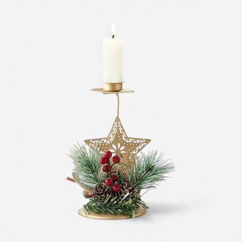Bougie Parfumée de Noël pour Maison - PanierRoyale