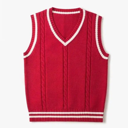 Pull Marin Gilet Col Rond pour Homme