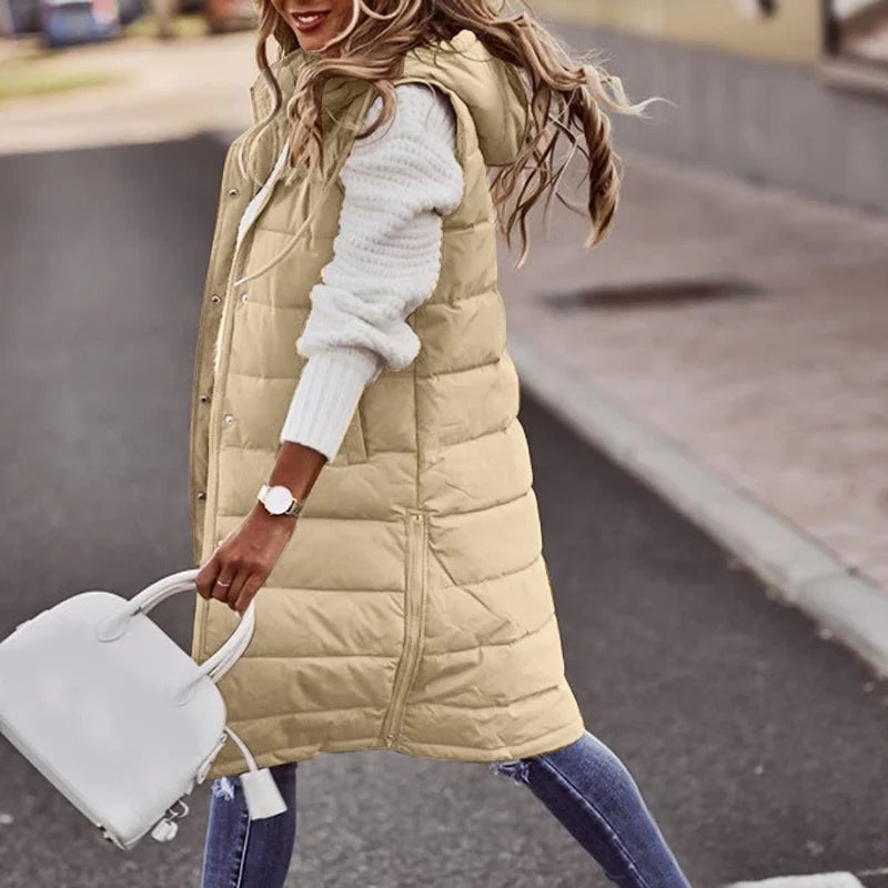 Gilet Long Doux et Chic pour Femme