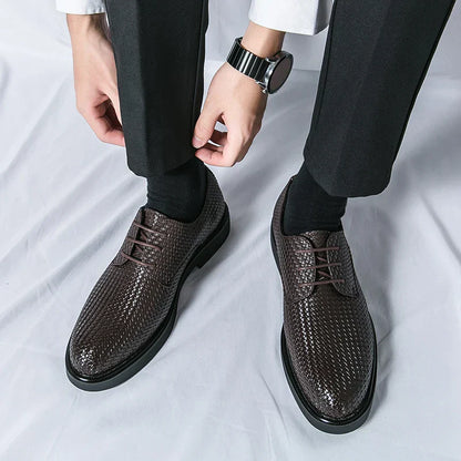 Richelieu Cuir Homme Élégant et Confortable